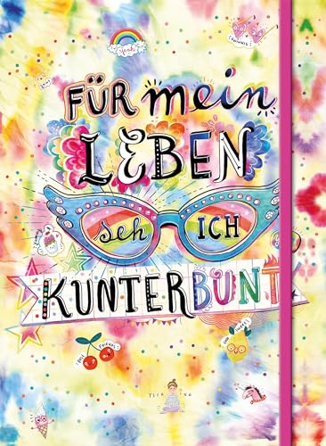 Stock image for Fr mein Leben seh ich kunterbunt (Notizbuch No. 2 Emma Flint) for sale by GreatBookPrices