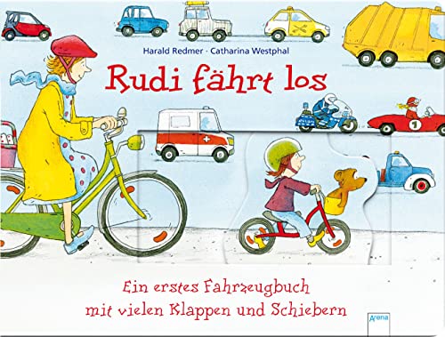 Beispielbild fr Rudi fhrt los: Ein erstes Fahrzeugbuch mit vielen Klappen und Schiebern zum Verkauf von medimops