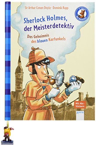 Stock image for Sherlock Holmes, der Meisterdetektiv. Das Geheimnis des blauen Karfunkels: Der Bcherbr: Klassiker fr Erstleser for sale by medimops