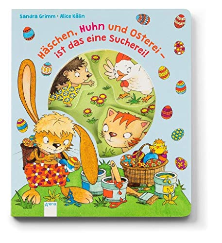 Stock image for Häschen, Huhn und Osterei - ist das eine Sucherei! for sale by WorldofBooks