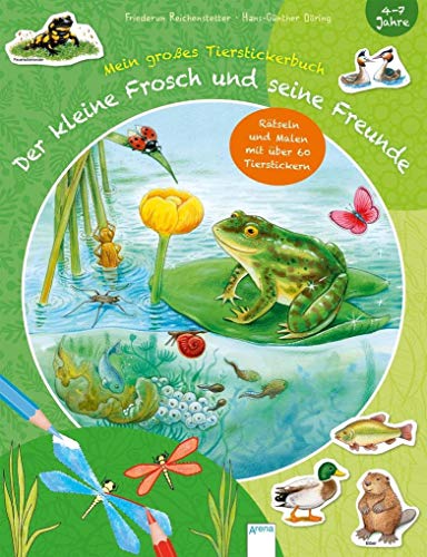 Beispielbild fr Der kleine Frosch und seine Freunde. Mein groes Tierstickerbuch zum Verkauf von medimops