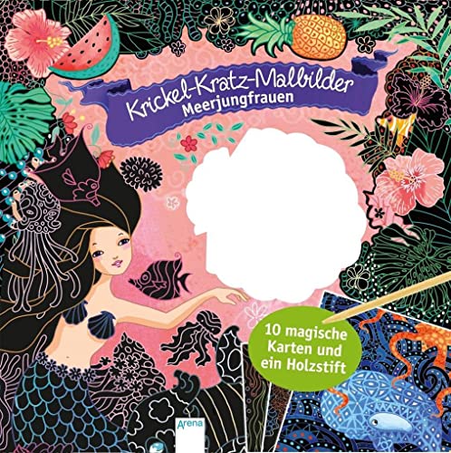 Stock image for Krickel-Kratzel-Malbilder. Meerjungfrauen -Language: german for sale by GreatBookPrices