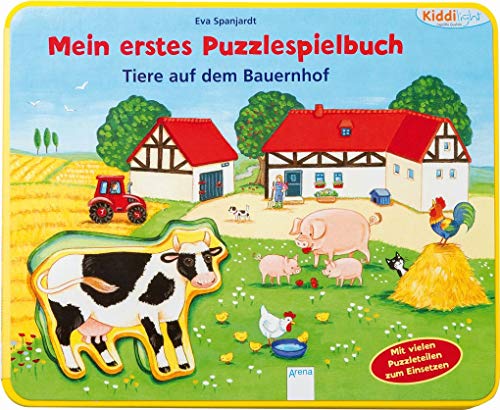 Imagen de archivo de Mein erstes Puzzlespielbuch. Tiere auf dem Bauernhof: Kiddilight: a la venta por medimops