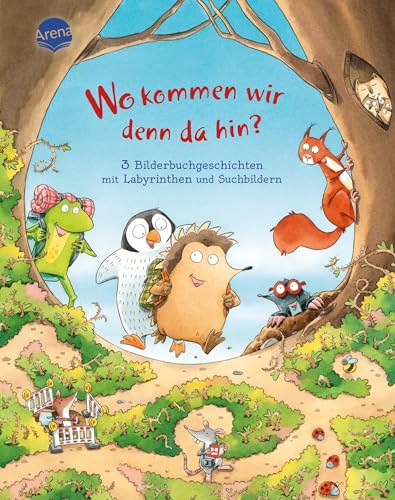 Beispielbild fr Wo kommen wir denn da hin? 3 Bilderbuchgeschichten mit Labyrinthen und Suchbildern zum Verkauf von GreatBookPrices