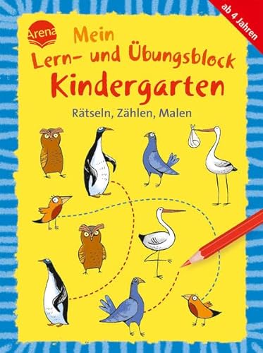 Beispielbild fr Mein Lern- und bungsblock Kindergarten. Rtseln, Zhlen, Malen zum Verkauf von medimops