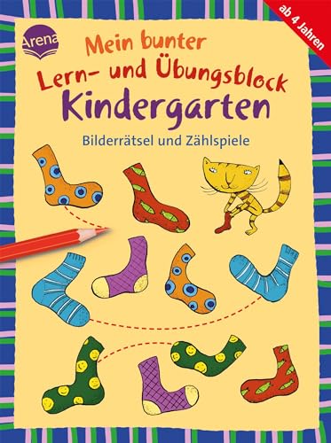 Beispielbild fr Mein bunter Lern- und bungsblock Kindergarten. Bilderrtsel und Zhlspiele zum Verkauf von Blackwell's