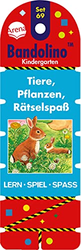 Imagen de archivo de Bandolino Set 69. Tiere, Pflanzen, Rtselspa: Lernspiel mit Lsungskontrolle fr Kinder ab 4 Jahren a la venta por medimops