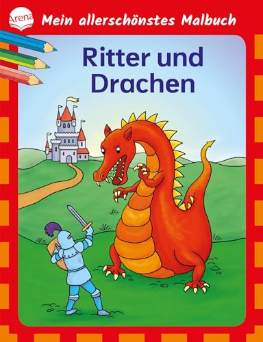 Beispielbild fr Mein allerschnstes Malbuch. Ritter und Drachen zum Verkauf von Blackwell's