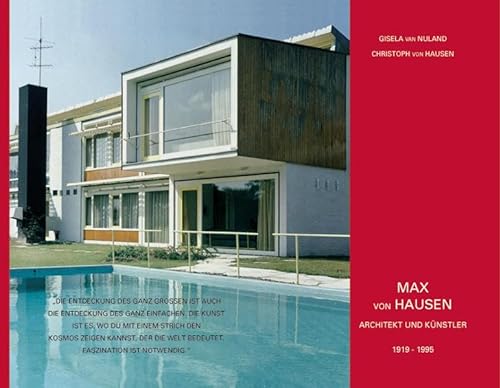 9783402002186: Max von Hausen: Architekt und Knstler 1919-1995