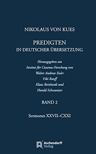 Predigten in deutscher Übersetzung 2 : Sermones XXVII-CXXI - Walter A Euler