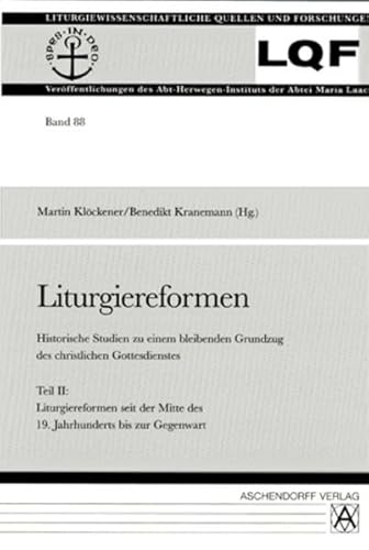 9783402040676: Klckener, M: Liturgiereformen/2 Bd.