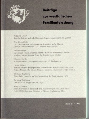 9783402051139: Staatshandbcher und Adrekalender als personengeschichtliche Quellen