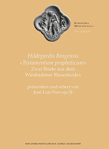 9783402104392: Hildegardis Bingensis Testamentum Propheticum: Zwei Werke Aus Dem Wiesbadener Riesenkodex