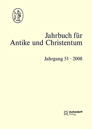 9783402107010: Jahrbuch fr Antike und Christentum