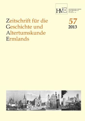 Beispielbild fr Zeitschrift fr die Geschichte und Altertumskunde Ermlands Beitrge zur Kirchen- und Kulturgeschichte des Preussenlandes zum Verkauf von Antiquariat am Roacker