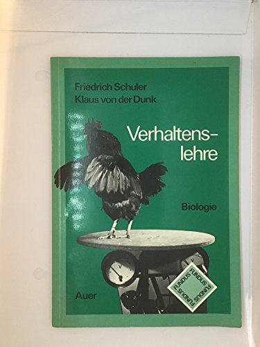 Beispielbild fr Verhaltenslehre. Biologie zum Verkauf von Leserstrahl  (Preise inkl. MwSt.)