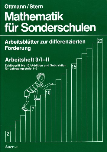 Stock image for Mathematik fr Sonderschulen. Arbeitsbltter zur differenzierten Frderung: Mathematik fr Sonderschulen, Ausgabe Bayern u. Baden-Wrttemberg, Arbeitsheft 3/I-II: Mappe 3/I-II for sale by medimops