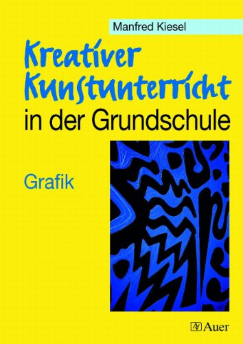 Kreativer Kunstunterricht in der Grundschule. Grafik.