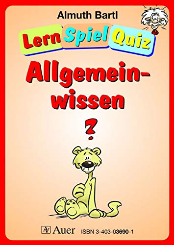 9783403036906: LernSpielQuiz Allgemeinwissen: 1./2. Jahrgangsstufe