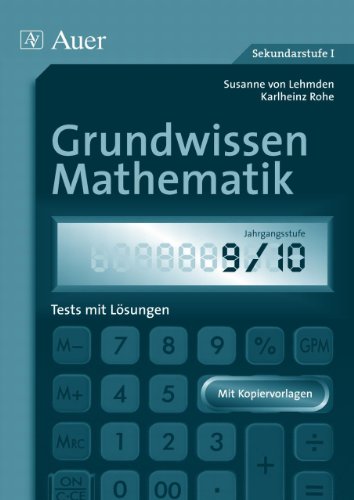 9783403046035: Grundwissen Mathematik 9/10