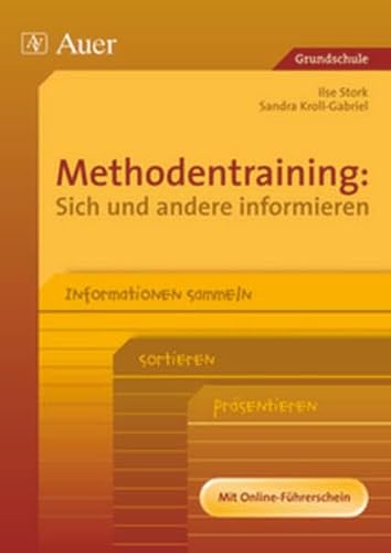 Stock image for Methodentraining: Sich und andere informieren for sale by GreatBookPrices