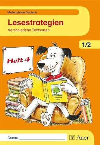Beispielbild fr Meilensteine Deutsch - Lesestrategien 1/2 Heft 4 zum Verkauf von Buchpark