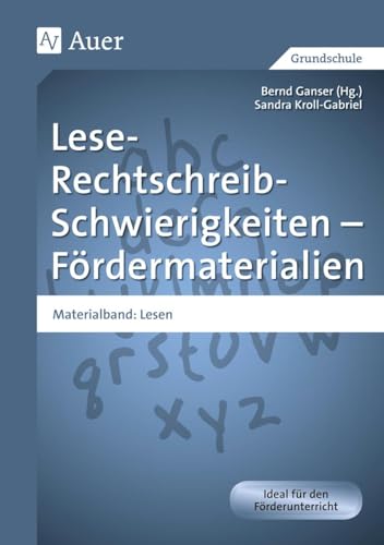Stock image for Lese-Rechtschreib-Schwierigkeiten - Frdermaterialien. Materialband: Lesen -Language: german for sale by GreatBookPrices