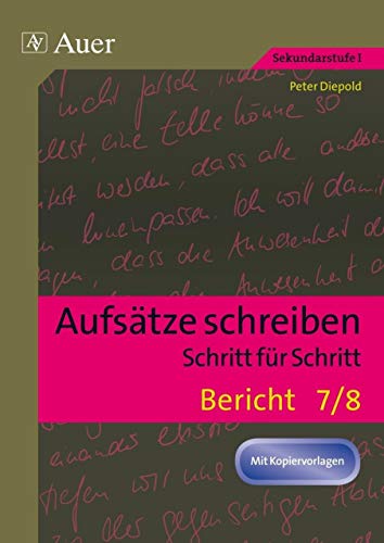 Stock image for Aufstze schreiben - Schritt fr Schritt for sale by GreatBookPrices