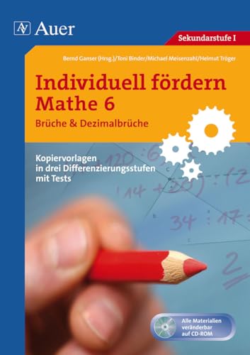 9783403067788: Individuell frdern Mathe 6 Brche: Kopiervorlagen in drei Differenzierungsstufen mit Tests (6. Klasse)