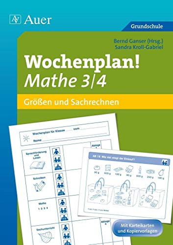 Stock image for Wochenplan! Mathe 3/4: Materialien zur Individualisierung (3. und 4. Klasse) for sale by medimops