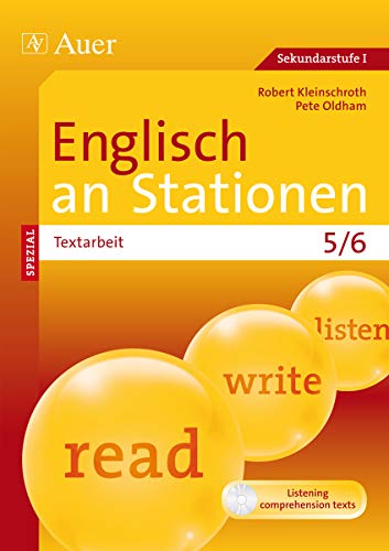 Stock image for Englisch an Stationen SPEZIAL - Textarbeit 5/6, m. Audio-CD for sale by medimops