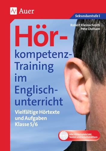 Stock image for Hrkompetenz-Training im Englischunterricht 5-6: Vielfltige Hrtexte und Aufgaben (5. und 6. Klasse) for sale by medimops