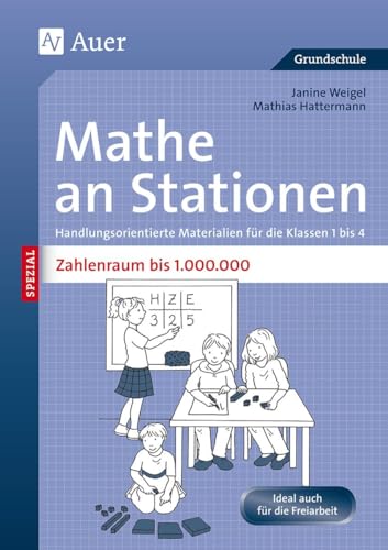 Stock image for Mathe an Stationen SPEZIAL Zahlenraum bis 1 000 000 -Language: german for sale by GreatBookPrices