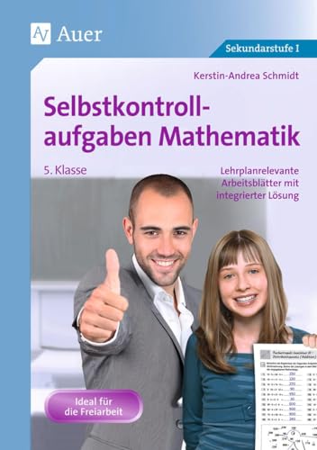 Imagen de archivo de Selbstkontrollaufgaben Mathematik Klasse 5 -Language: german a la venta por GreatBookPrices