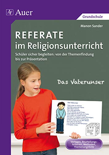 9783403073482: Sander, M: Referate im Religionsunterricht