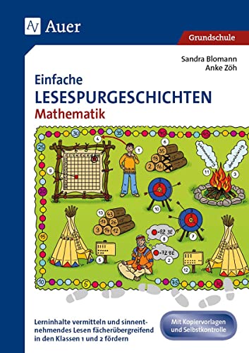 Einfache Lesespurgeschichten Mathematik - Sandra Blomann|Anke Zöh