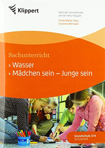 9783403090168: Wasser / Mdchen sein, Junge sein. Schlerheft (3. und 4. Klasse): Grundschule 3-4.