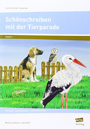 9783403102434: Paket: Lesen & Schreiben lernen mit der Tierparade: 5 Teile: Lesen und Schreiben lernen mit der Tierparade Band 1 und Band 2, Lesetraining mit der mit ... und 