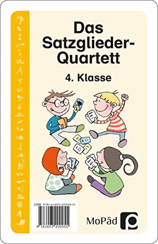 Stock image for Das Satzglieder-Quartett: 4. Klasse for sale by medimops
