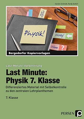 Imagen de archivo de Last Minute: Physik 7. Klasse -Language: german a la venta por GreatBookPrices