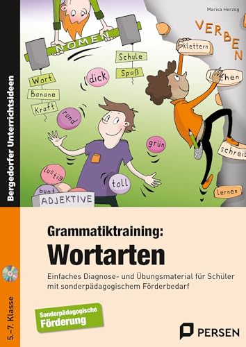 Beispielbild fr Grammatiktraining: Wortarten: Einfaches Diagnose- und bungsmaterial fr Schler mit sonderpdagogischem Frderbedarf (5. bis 7. Klasse) zum Verkauf von medimops