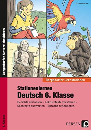 Beispielbild fr Stationenlernen Deutsch 6. Klasse zum Verkauf von Blackwell's