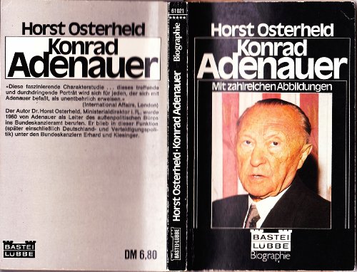 Beispielbild fr Konrad Adenauer. zum Verkauf von Gabis Bcherlager