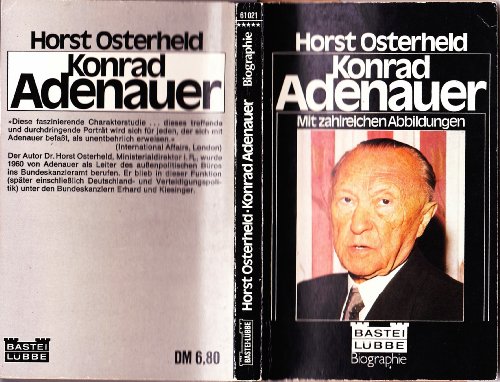 Konrad Adenauer. Biographie.