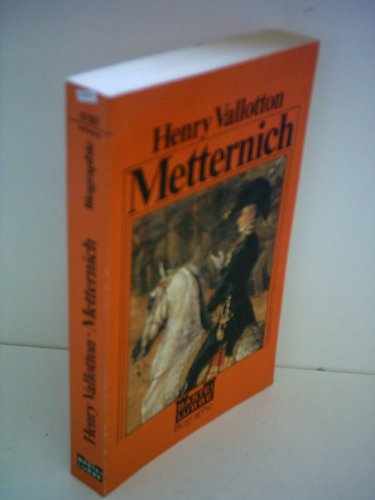 Imagen de archivo de Metternich a la venta por Bernhard Kiewel Rare Books