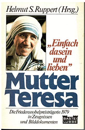 Beispielbild fr Mutter Teresa. zum Verkauf von Versandantiquariat Felix Mcke