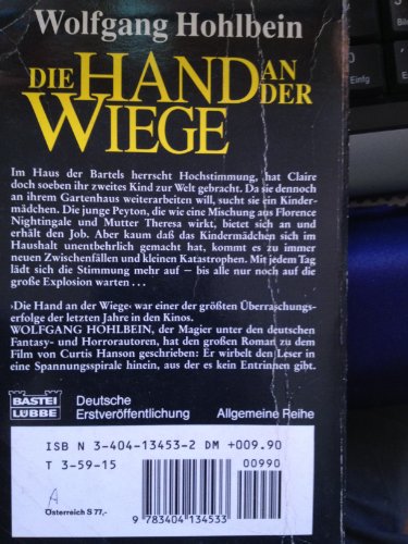 Die Hand an der Wiege. (9783404134533) by Hohlbein, Wolfgang; Silver, Amanda