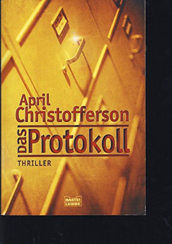 Stock image for Das Protokoll for sale by Lenzreinke Antiquariat