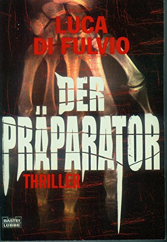 Stock image for Der Prparator: Thriller for sale by medimops