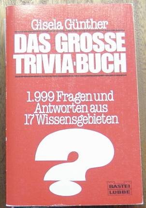 Das grosse Trivia Buch - guter Erhaltungszustand